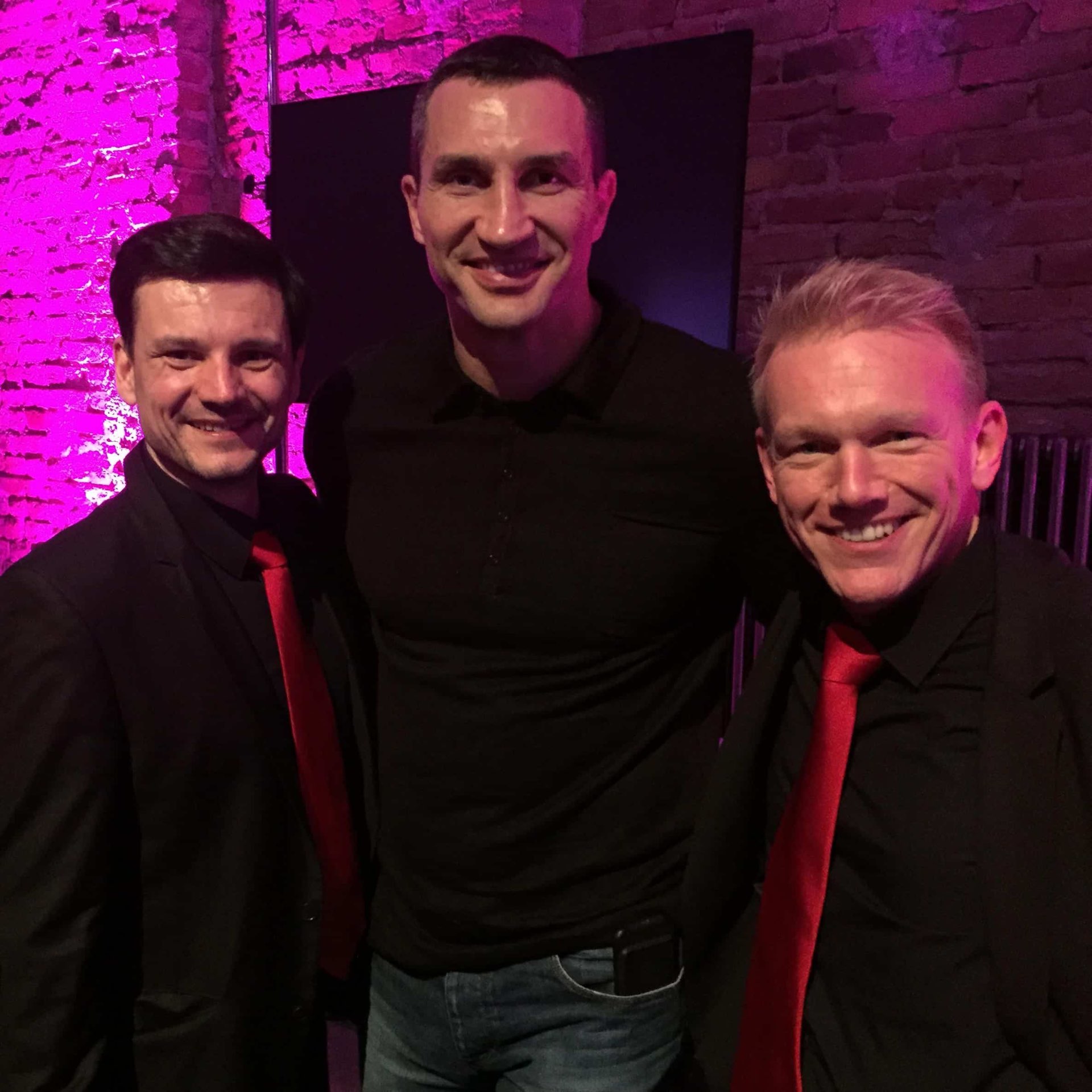 Mit Wladimir Klitschko